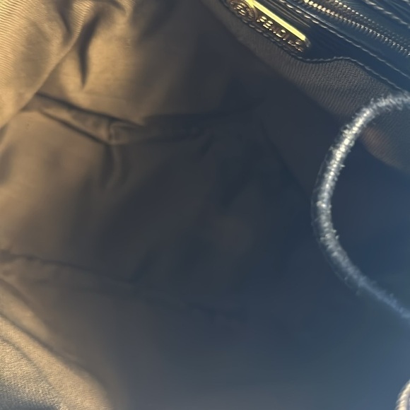 Fendi Zucca Bag Pack Canvas Leather Brown Black Backpack Rucksack with COA - Picture 14 of 16